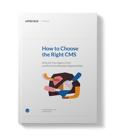 Whitepaper cover: How to Choose the right CMS
